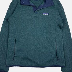 Green Patagonia better sweater pull over. Women's medium, worn 3 times.